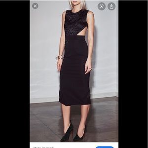 Cushnie Et Ochs Devore Cutout Dress